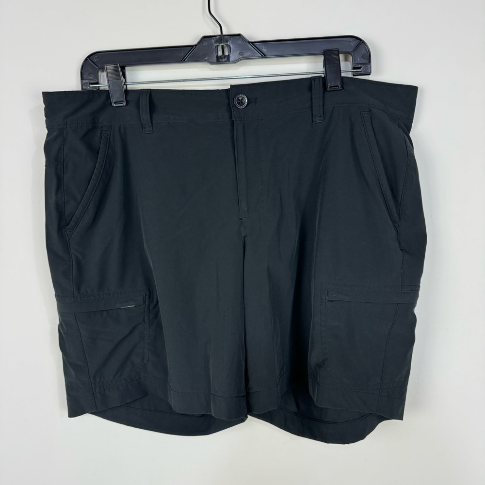 Eddie Bauer Black Flexion Amphib Hiking Outdoor Shorts Trail